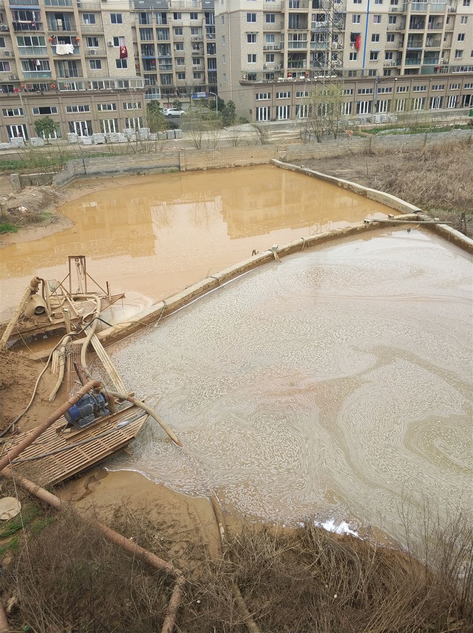临夏市沉淀池淤泥清理-厂区废水池淤泥清淤